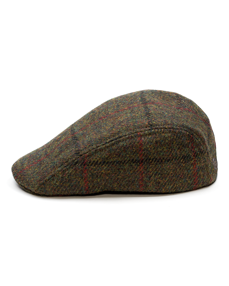 Khaki - red check